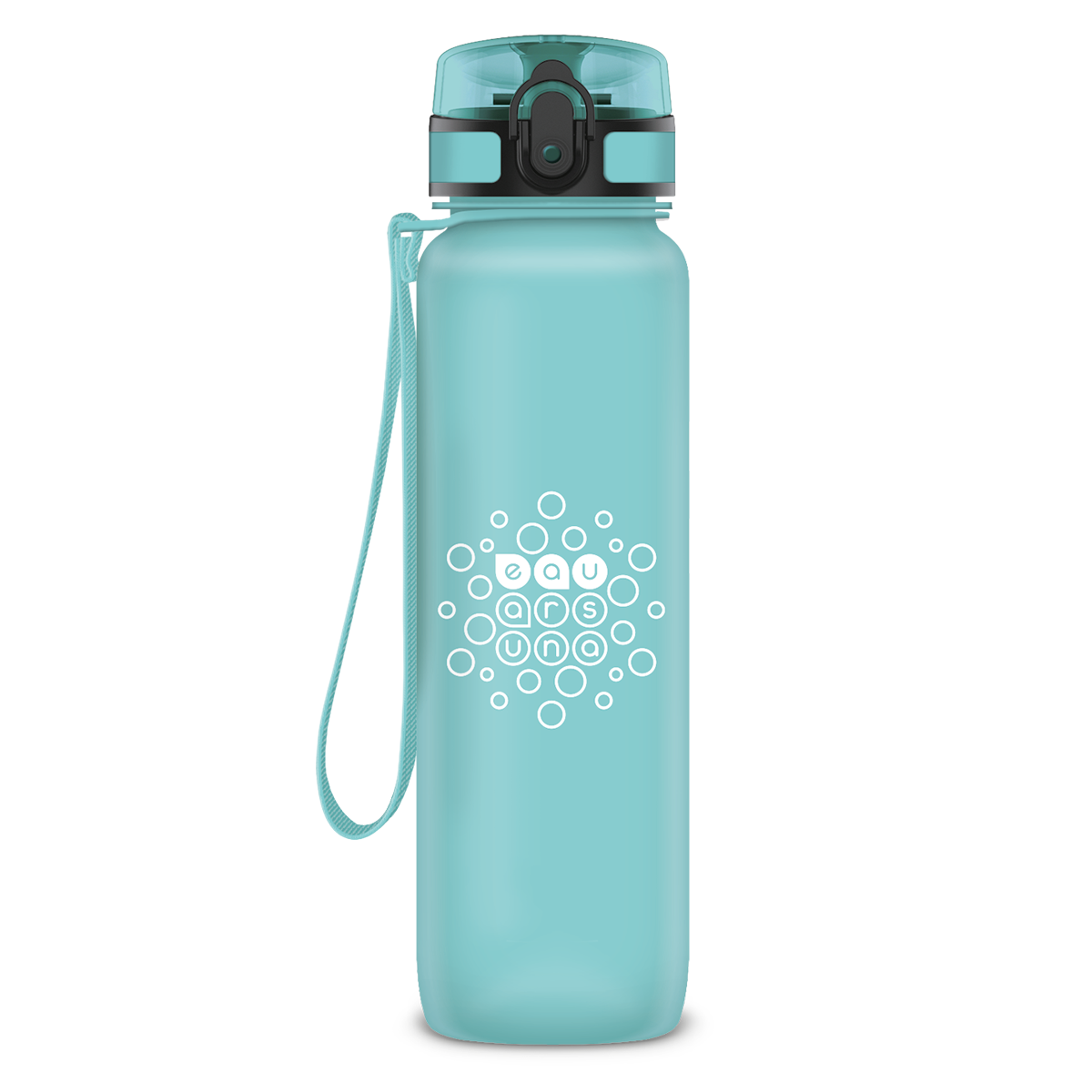 Sticlă de apă cu scală motivațională Ars Una - 1000 ml (diverse modele)