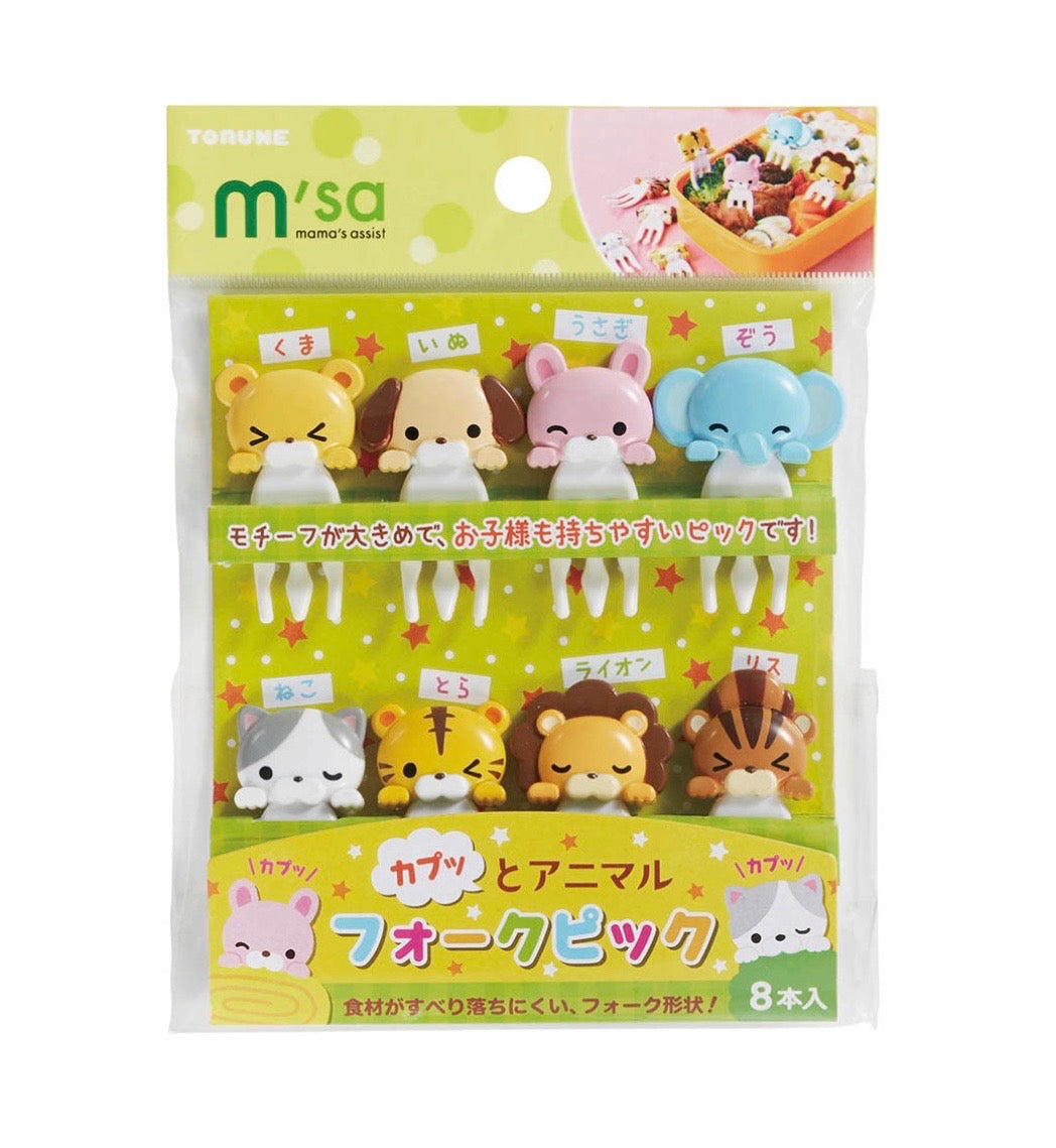 8 mini furculițe - Animale