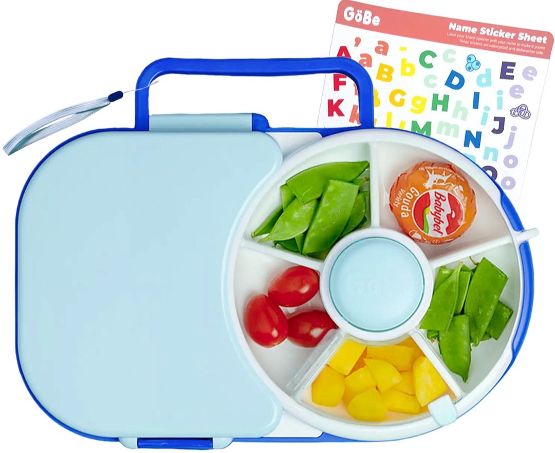 GöBe 2 in 1 Lunchbox & Snack Spinner (diverse culori)