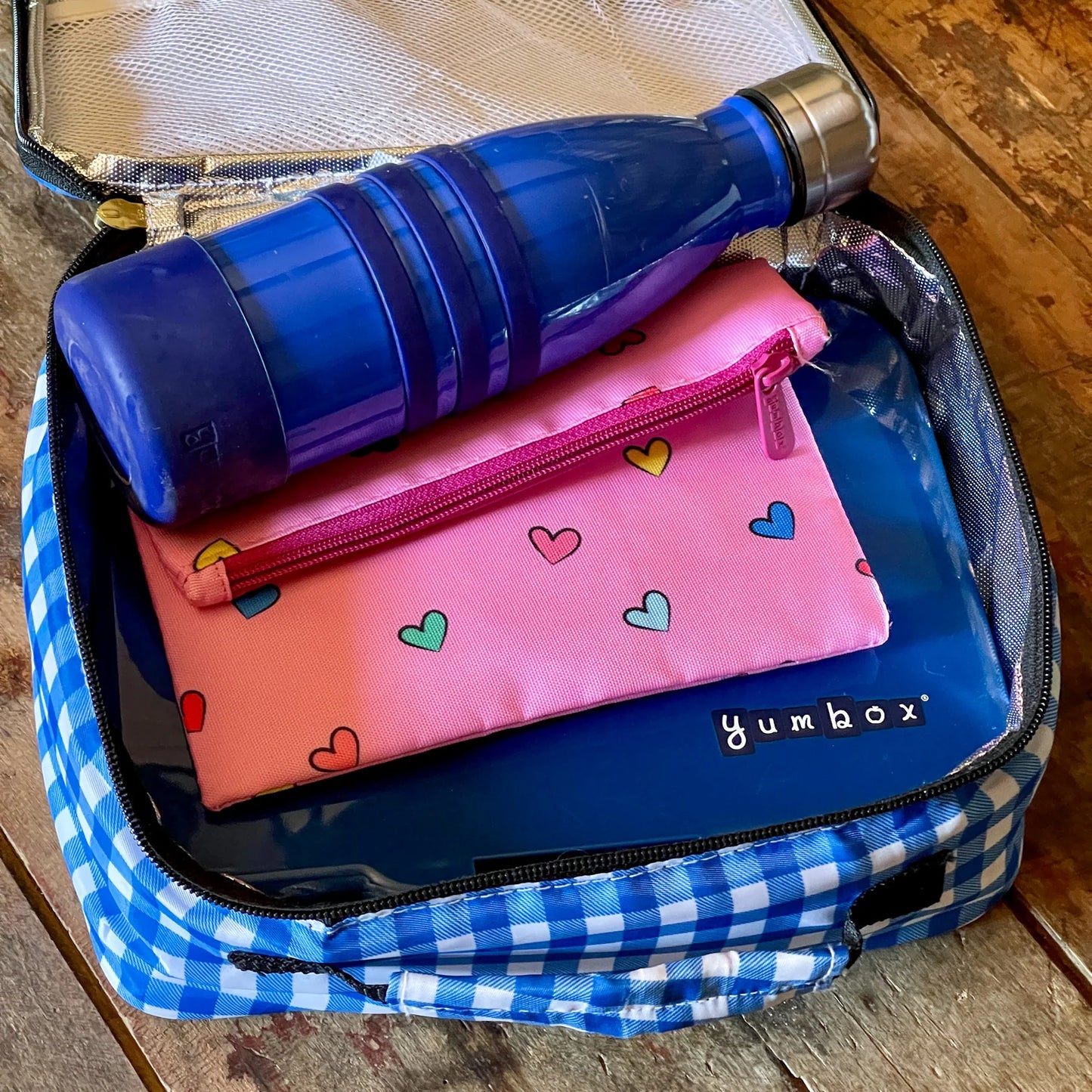 Ambalaj pentru sandviș Yumbox Pochette - Inimioare