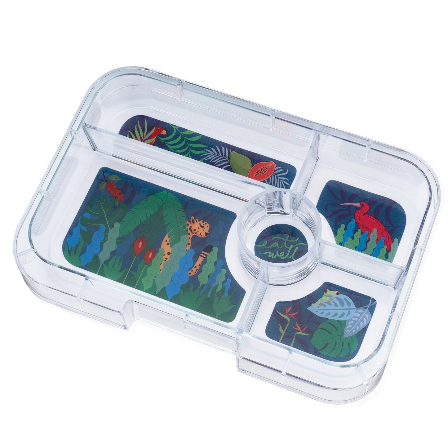 Yumbox Tapas XL Palm Green / Jungle (5 compartimente)