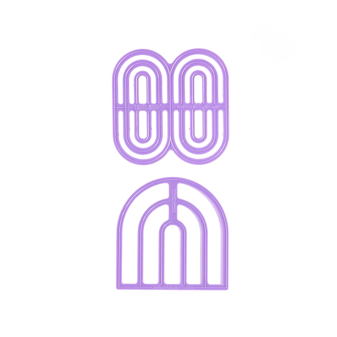 Formă pentru sandvișuri Lunch Punch - Curcubeu