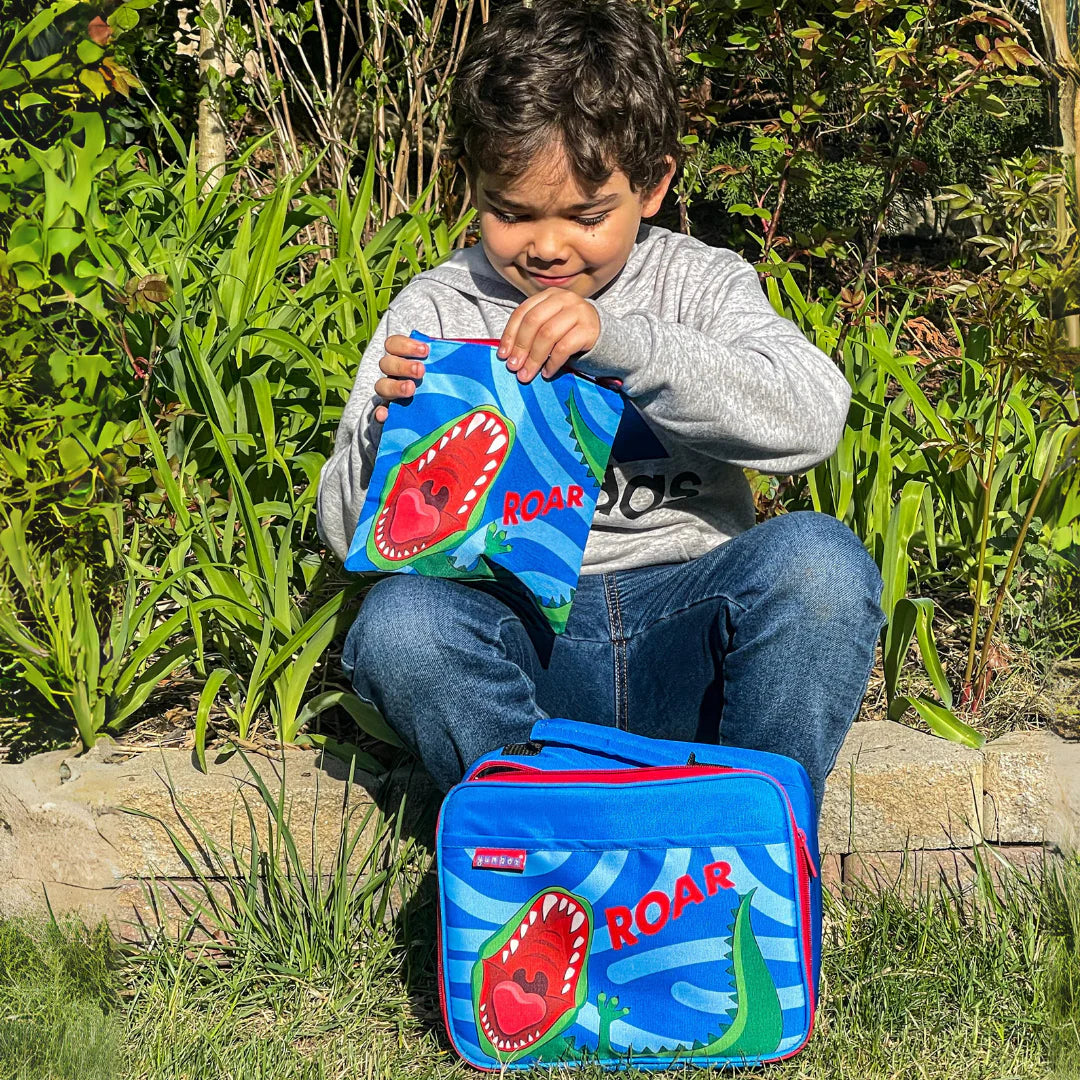 Ambalaj pentru sandviș Yumbox Pochette - Dinozauri