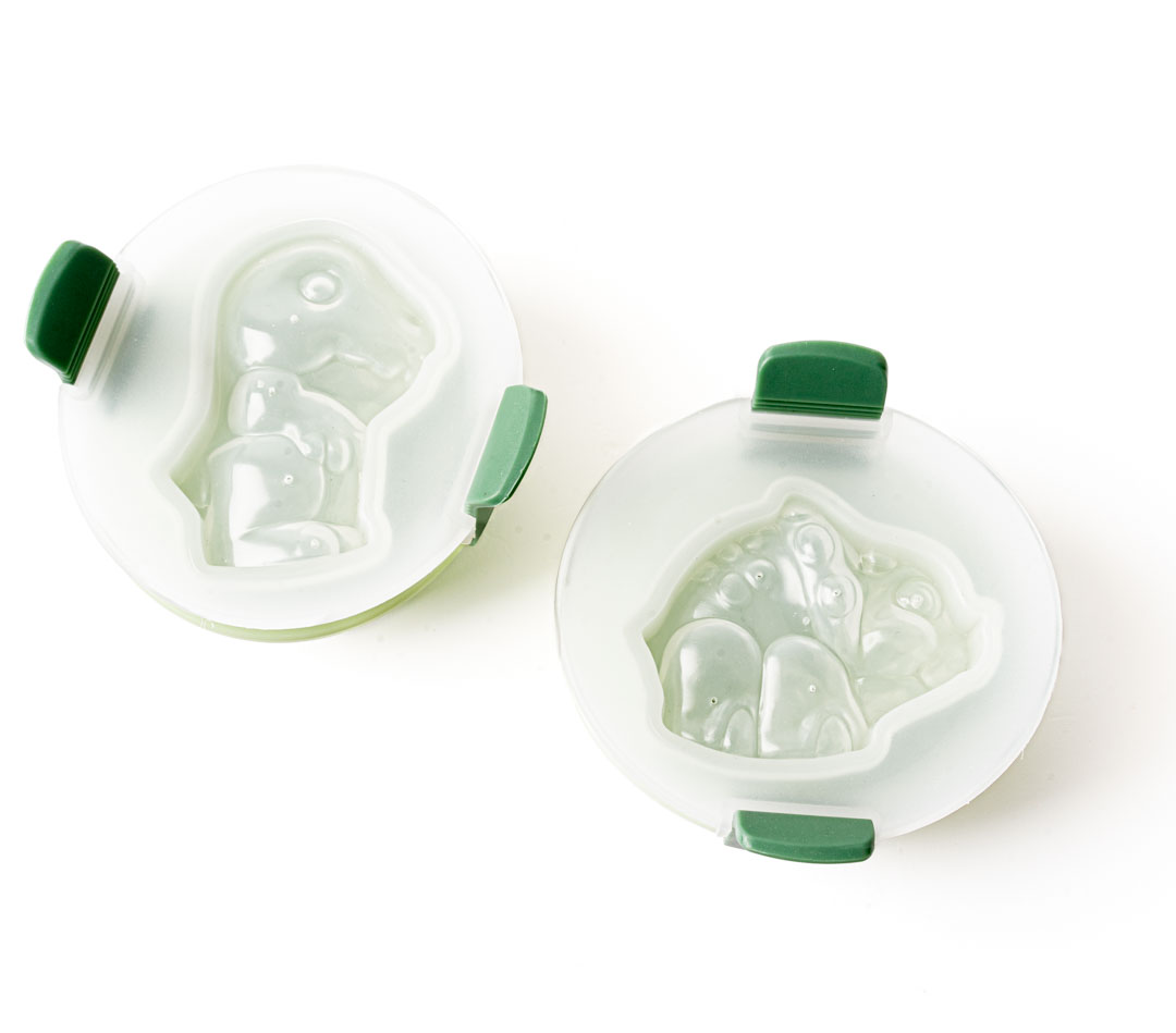 Forme pentru ou fiert- dinozauri