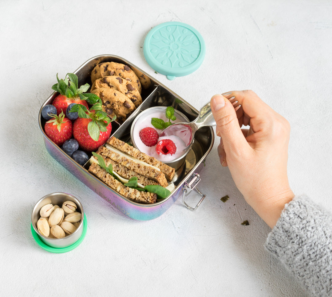 Lingură-furculiță din oțel inoxidabil