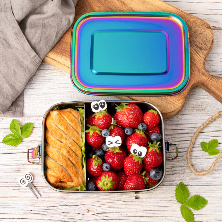 Lekkabox Rainbow Safe 1000 ml - lunchbox din oțel inoxidabil