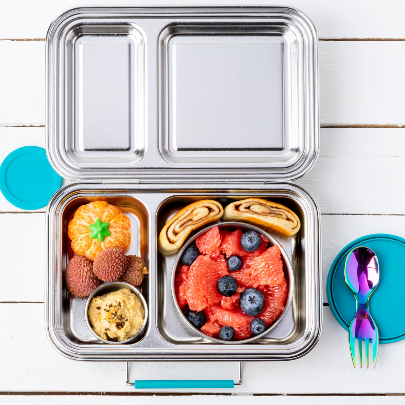 Lekkabox Tin rozsdamentes tégely