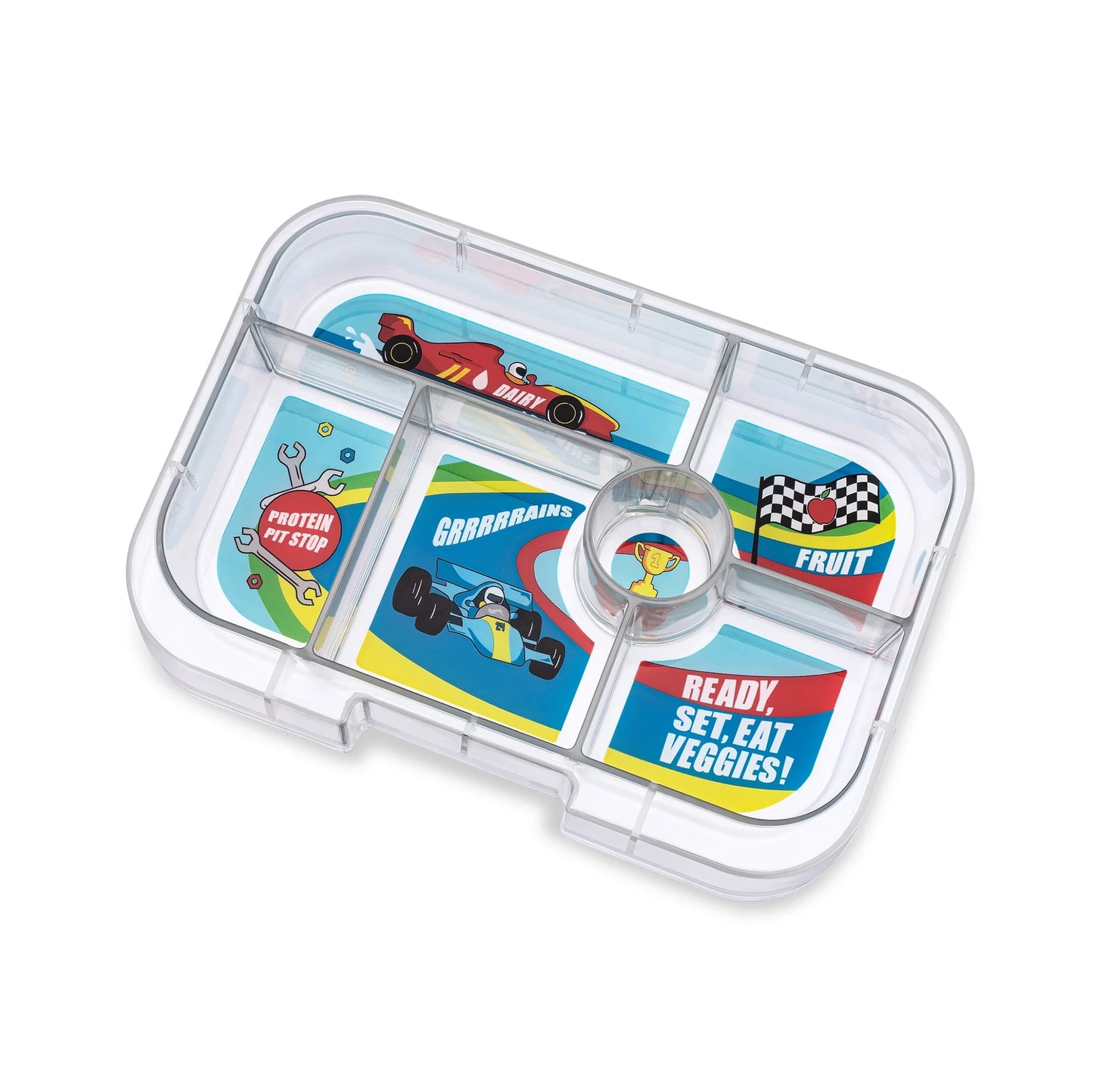 Tavă interioară Yumbox Original - Race Cars