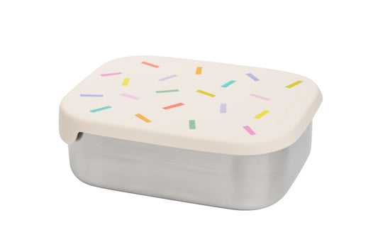 Lunchbox Cotton Cloud din oțel inoxidabil - Confetti