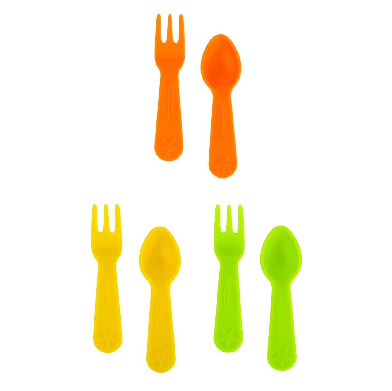 Set furculiță și lingură Lunch Punch - Brights