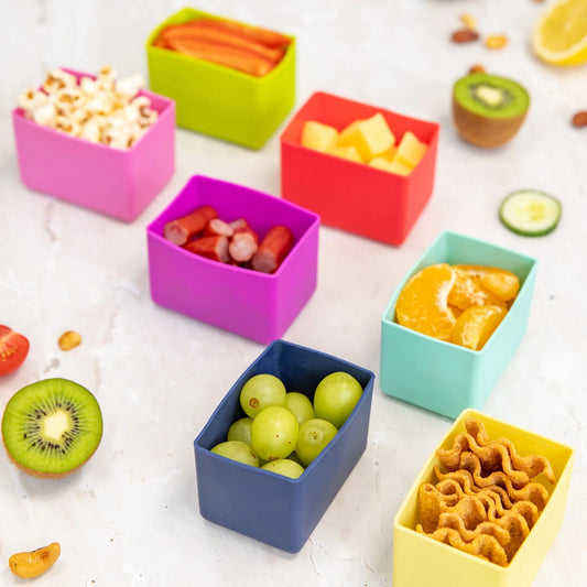 MontiiCo Feast Bento Cups (2 buc., diverse culori)