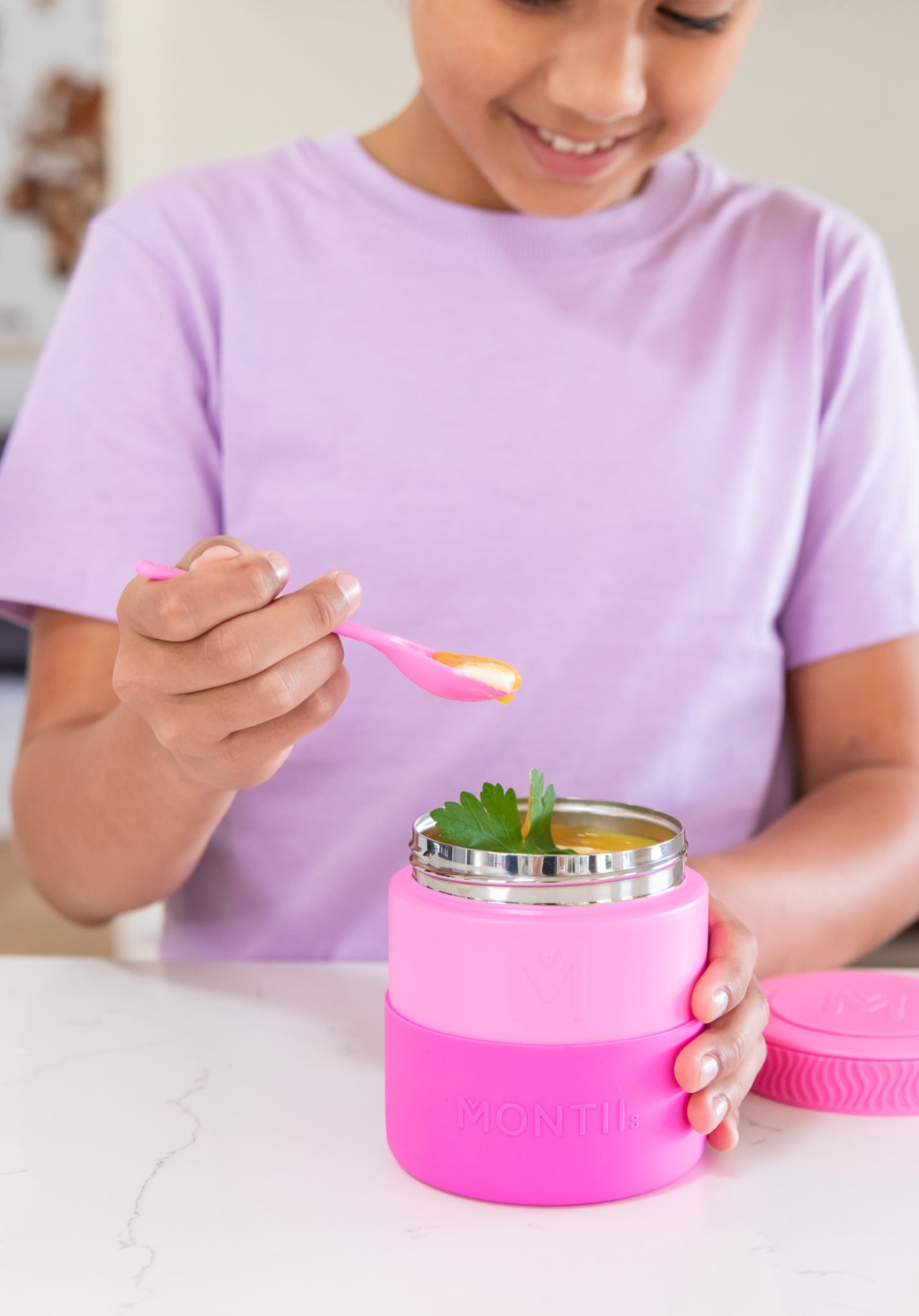 Termos pentru alimente MontiiCo 400 ml (diverse culori)