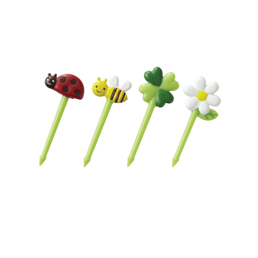 8 mini bețișoare- albină, floare