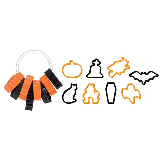 Forme pentru biscuiți Delícia - Halloween (8 buc.)
