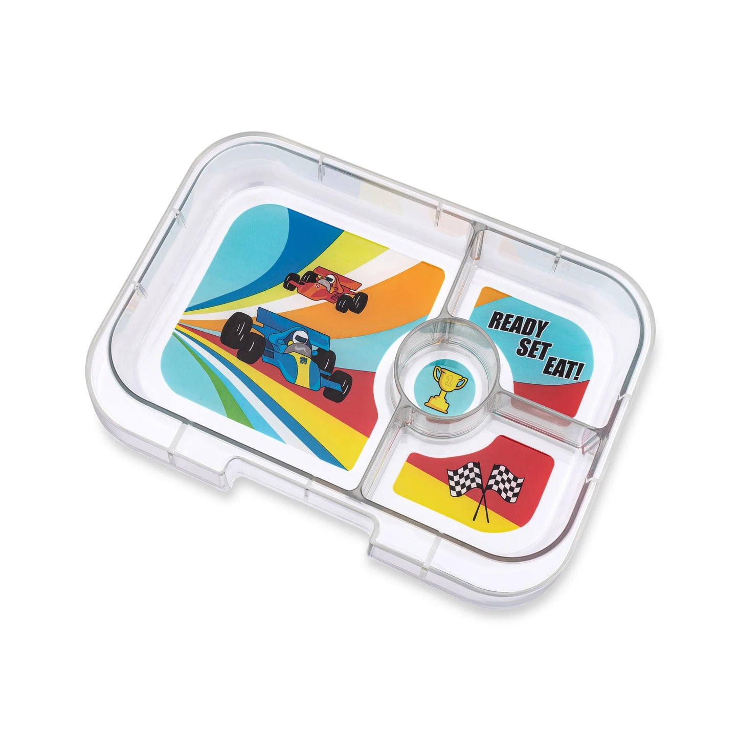 Tavă interioară Yumbox Panino - Race Cars