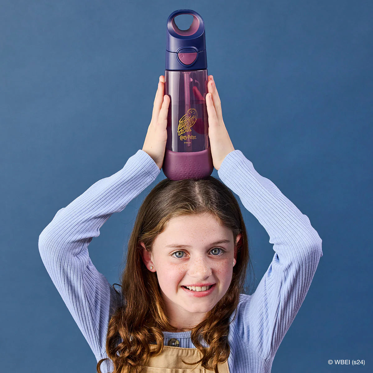 Recipient din tritan b.box cu pai 600 ml – Harry Potter