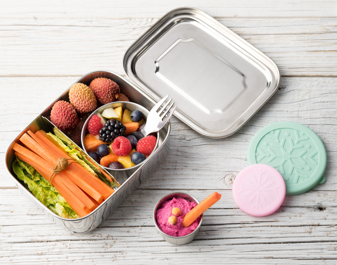 Recipient din oțel inoxidabil Lekkabox Midi 200 ml