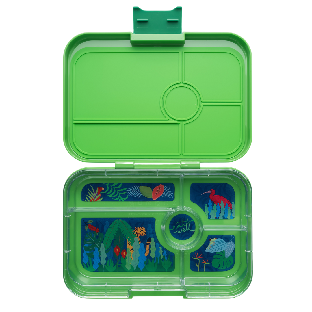Yumbox Tapas XL Jurassic Green / Jungle (5 compartimente)
