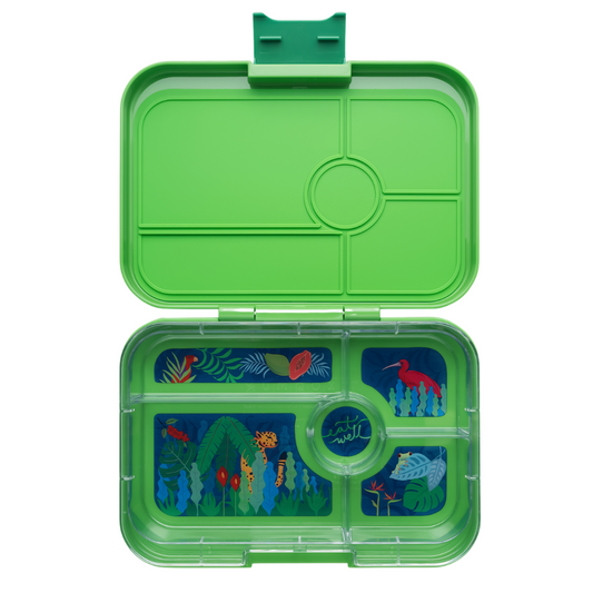 Yumbox Tapas XL Jurassic Green / Jungle (5 compartimente)