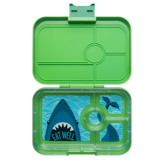 Yumbox Tapas XL Jurassic Green / Shark (4 compartimente)