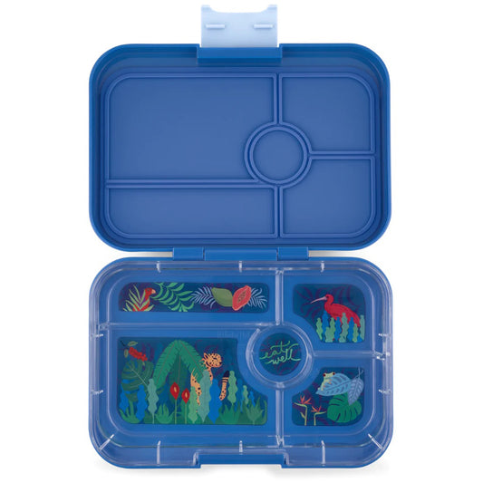 Yumbox Tapas XL True blue / Jungle (5 compartimente)