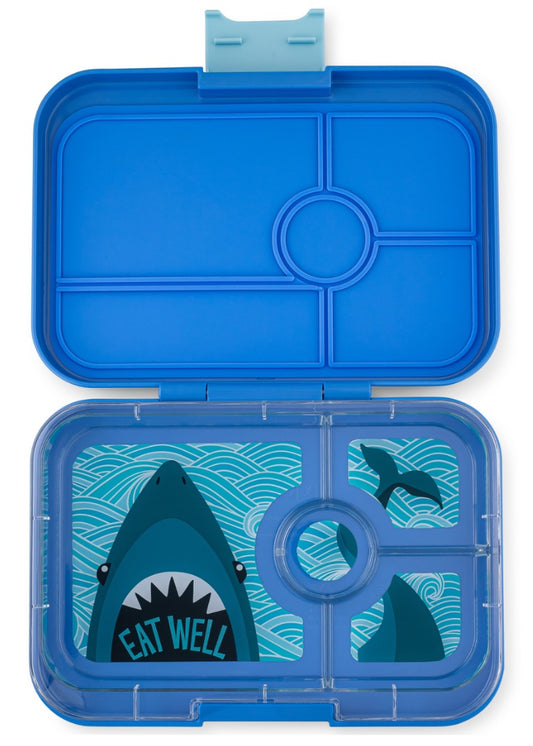 Yumbox Tapas XL True Blue / Shark (4 compartimente)