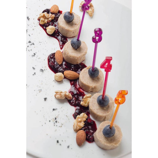 10 mini bețișoare - numere