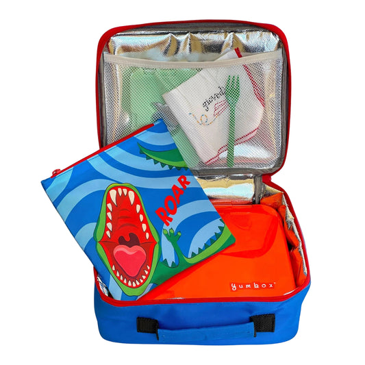 Ambalaj pentru sandviș Yumbox Pochette - Dinozauri