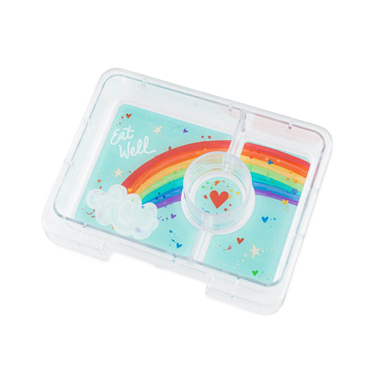 Tavă interioară Yumbox Snack / Rainbow