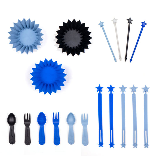 Set Lunch Punch Bento - albastru